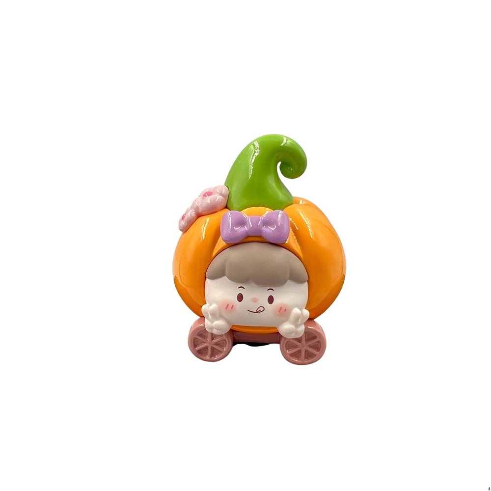 POP MART Pop Bean Pumpkin Halloween Pucky Pumpkin Carriage Mini Figure Confirmed